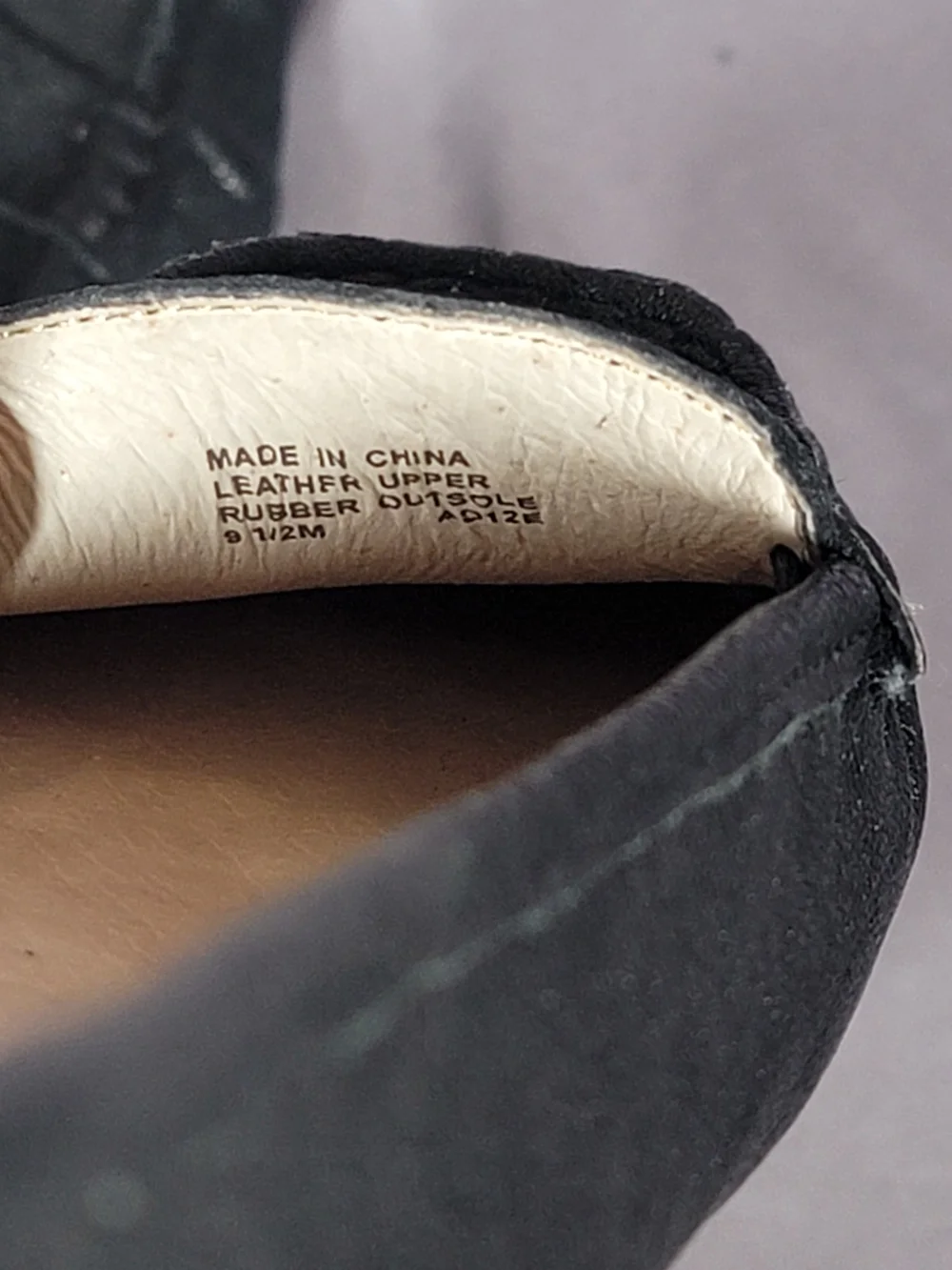 Michael Kors Black Leather Moccasin Loafers